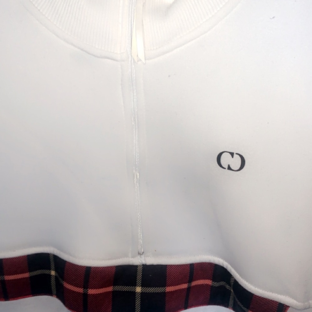 Criminal Damage white hoodie in good condition